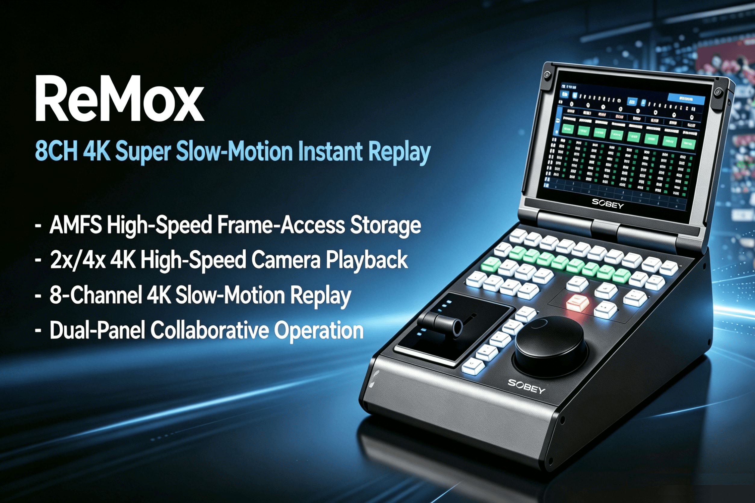 Sobey ReMox Slow-Motion Replay